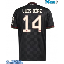 Bayern Munich Luis Diaz #14 Replica Third Shirt 2025-26 Short Sleeve